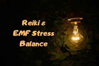 send you reiki and balance the effects of emf stress