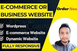 create any dynamic ecommerce wordpress website by woocommerce online store