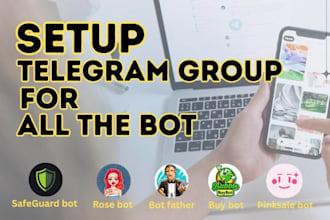 setup your telegram group or channel
