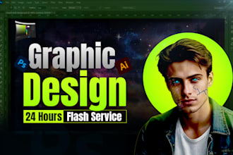 do any graphic design, vector art, photo editing, flyers and logo editing