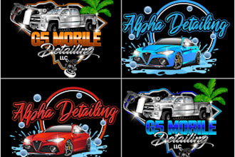 design modern automotive, car racing, auto dealership, car wash and rental logo