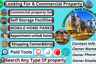 do property research and commercial real estate skip tracing