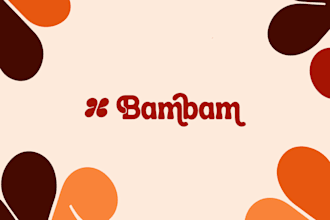 do modern, playful logo branding kit, brand identity guidelines