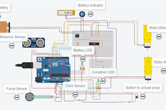 do tinkercad simulation and arduino programing on tinkercad and wokwi