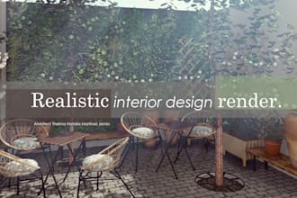 make realistic interior renders