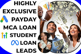 generate exclusive payday loan lead student loan mca loan payday loan website