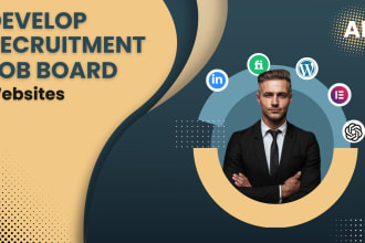 develop a professional job board, recruitment website like linkedin and indeed
