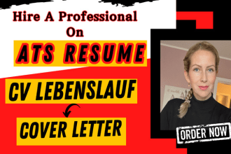 professionally craft german CV, resume, bewerbung, cover letter