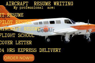 write an expert lawyer resume ,it resume,flight school, pilot resume,