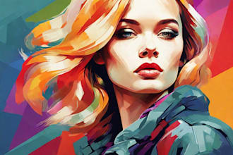 draw awesome wpap pop art of your portrait