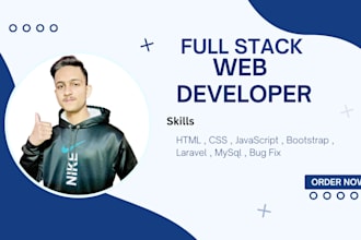 be your expert full stack PHP web developer