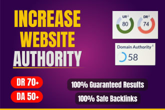 increase domain authority moz da ahrefs domain rating dr by authority backlinks