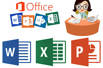 help you with ms word, excel, and powerpoint assignments