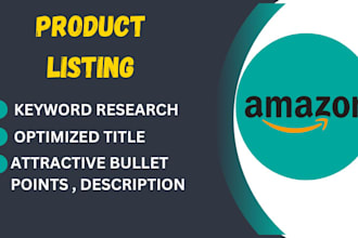 write killer amazon fba listing  , SEO product listing optimization