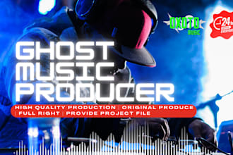 manage your edm music production as your ghost producer