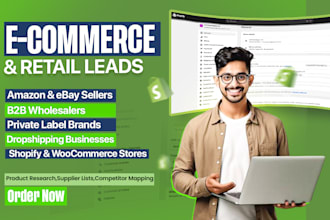 find targeted ecommerce store owner contact list