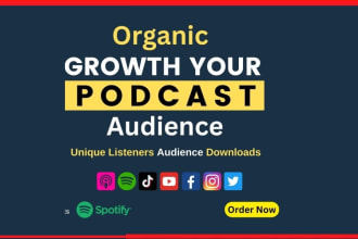 promote album music apple, podcast to audience