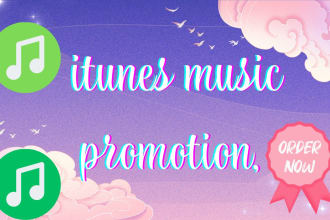 do real and organic itunes music promotion,USA music promotion