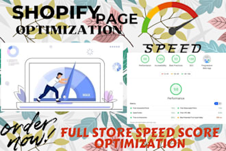 increase shopify store speed optimization shopify page speed shopify page score
