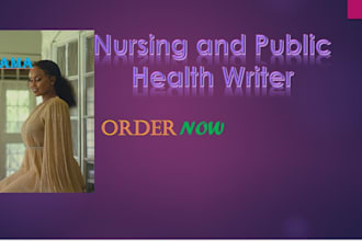 write nursing, public health, case study in all styles
