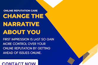 manage your online reputation and suppress negative google results