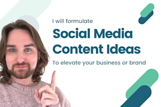 formulate social media content ideas to elevate your brand