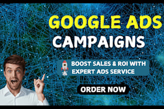 expert google ads campaign setup and management