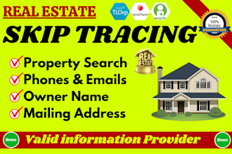 do skip tracing for real estate llc skip tracing