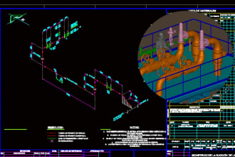 make piping layout, plot plan, isometrics, plant 3d in cadworx