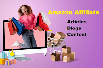 write amazon affiliate SEO articles blogs with buying guides