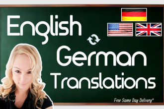 translate english to german and translate german to english german translation