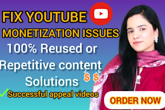 fix youtube reused content and repetitive content issue