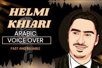 record a professional arabic voice over