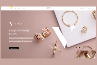 design profitable jewelry shopify store engagement ring dropshipping store