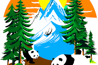 create custom pop and vintage illustration for t shirt design