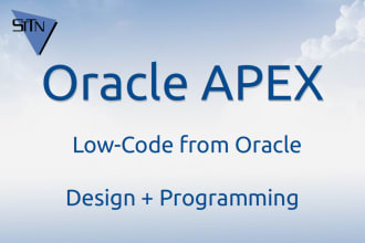 develop smart application with oracle apex for you