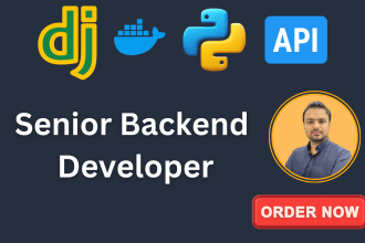 be your professional python django backend developer, rest API expert