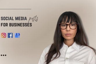 create social media posts for you