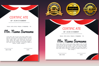 create professional diploma, custom certificate designs