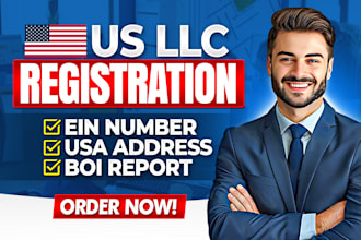 do US llc registration with ein number for non us citizens