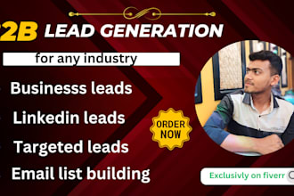 do b2b lead generation and linkedin lead prospect list