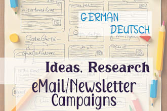 research ideas for email newsletter campaigns strategy german topics content