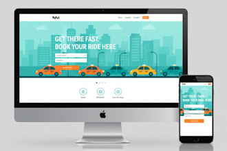 limousine or taxi booking website for your business