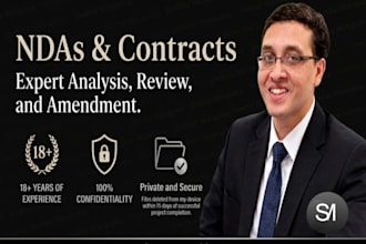 draft customized nda agreements and business contracts