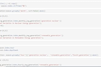 deliver jupyter notebook data analysis and machine learning