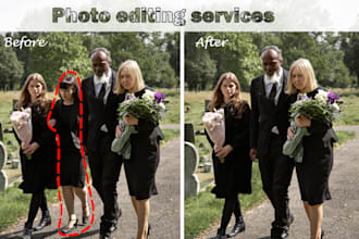 do remove or add people or object from photos