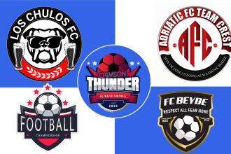 create amazing football and soccer logo design