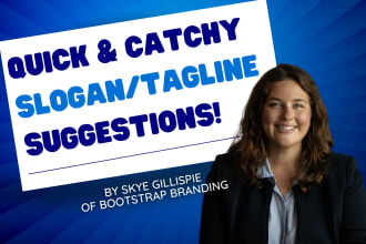 create compelling slogan or tagline ideas