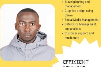 be your virtual assistant for all administrative work