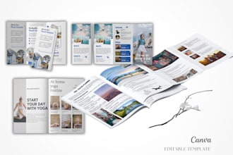 design professional ebook, company profile, brochure,booklet